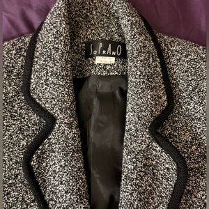 J. Jill Women's Black and Gray Blazer